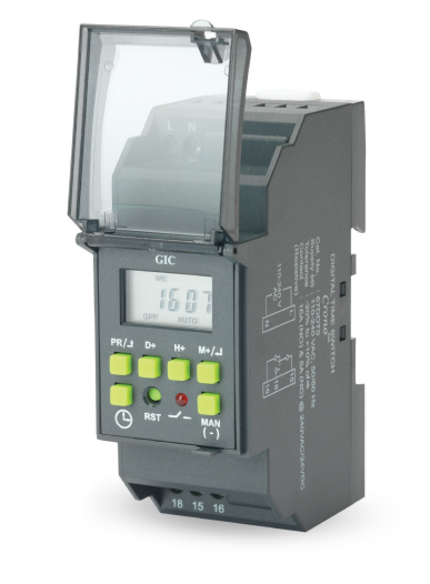 GIC Digital Time Switch 67DDT0 24/7