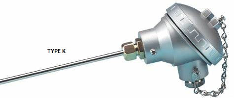 Thermocouple Type K Duplex 800 degC